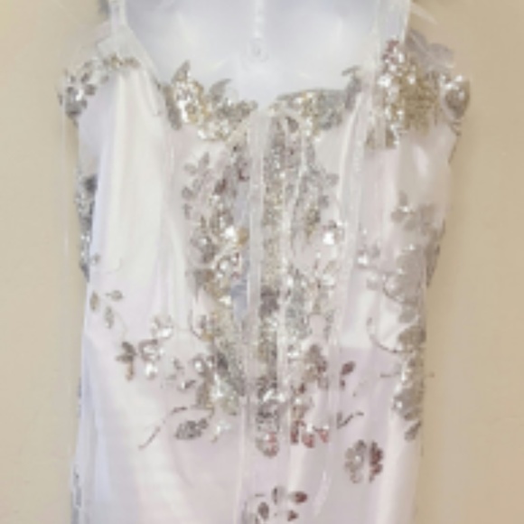 Custom Order Gatsby Inspired Sheath Wedding Gown